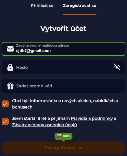 Nine Casino Zaregistrovat se