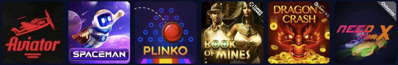 Nine Casino exkluzivní hry